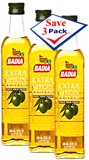 Badia Extra Virgin Olive Oil. 500 ml. Pack of 3